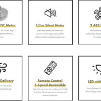 FANCO F-STAR Ceiling Fan - Image 2