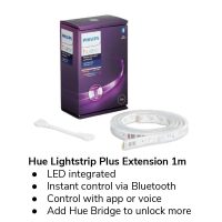 Philips Hue Lightstrip Plus Extension 1m 1