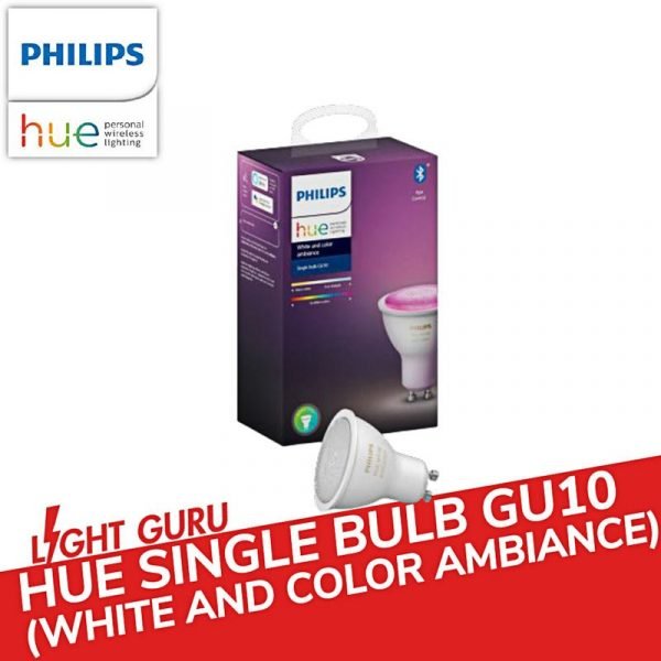 Philips Hue Single Bulb GU10 Gen 3 White and Color Ambiance