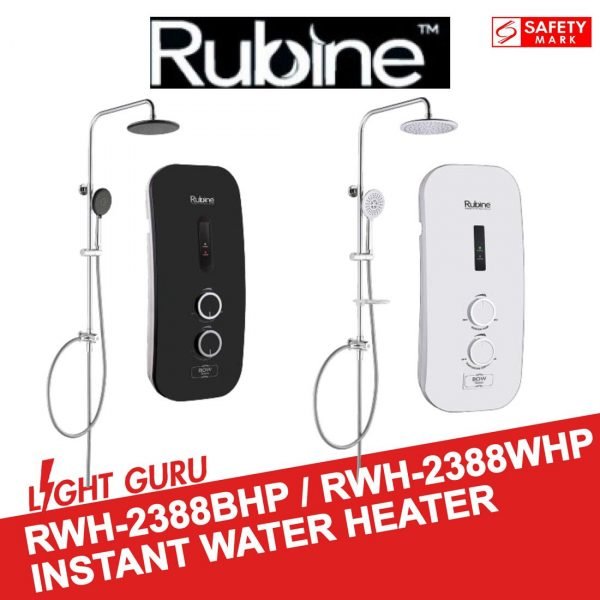 Rubine Instant Water Heater RHW 2388BHP Light Guru