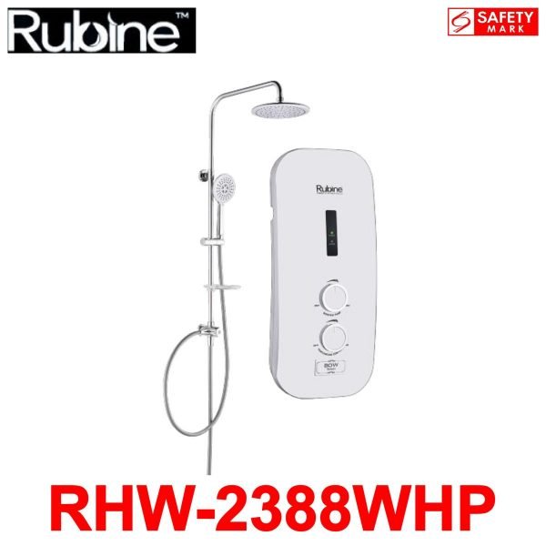 Rubine Instant Water Heater RHW 2388BHP White