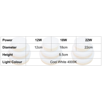 Wood Colour Surface Mount LED Ceiling Light