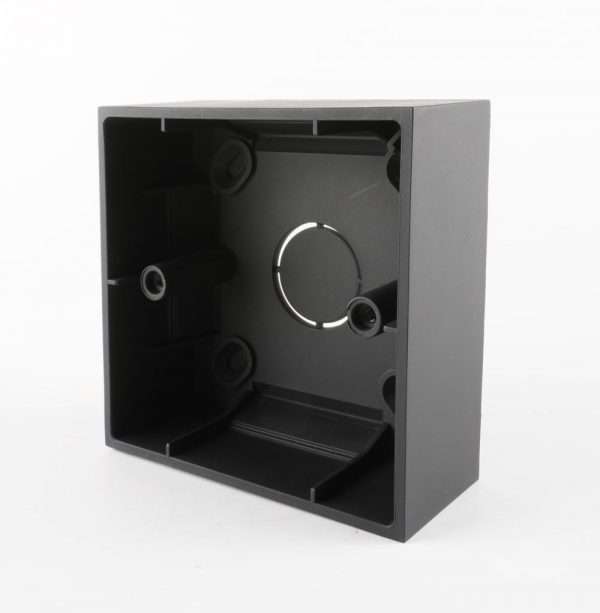 Black Mounting Box front