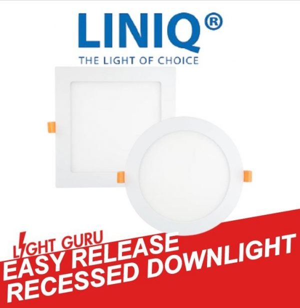 LINIQ Easy Release Recessed Downlight LQ 8801 12W