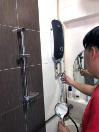 Installation instant heater | fixing a shower | Bathroom plumbing