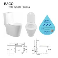 EACO Toilet Bowl | Water Closet | Installation Included