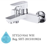 Rubine Stylo 9161 Hot and Cold Mixer Shower Tap - Image 2