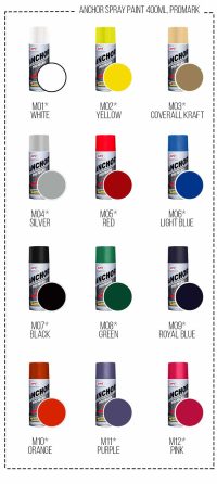 DPI Anchor Spray Can Pro-Mark And Motorcycle Series - Image 4