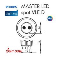 MASTER LED spot VLE D GU10 02