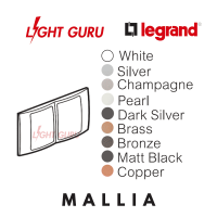 LEGRAND Mallia Plate Cover Only - Image 2