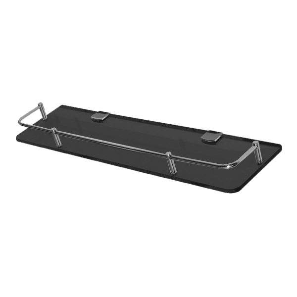 FG 0331BK Glass Shelf Black