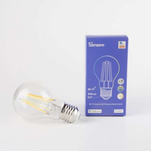 sonoff E27 700Lm A60 filament Bulb