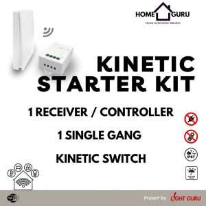 light guru singapore store wireless KINETIC SWITCH NO BATTERY SMART HOME PRODUCTS 02