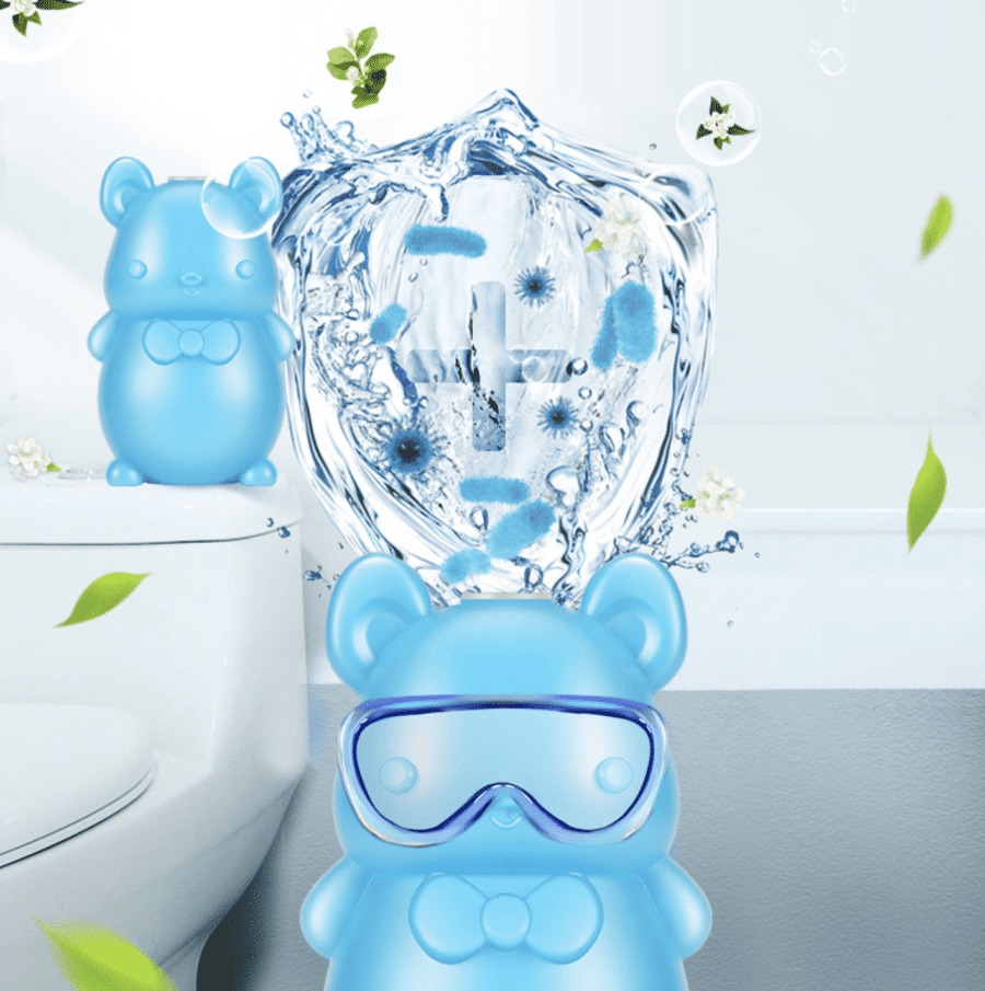 Cute Bear Toilet Cleaner2