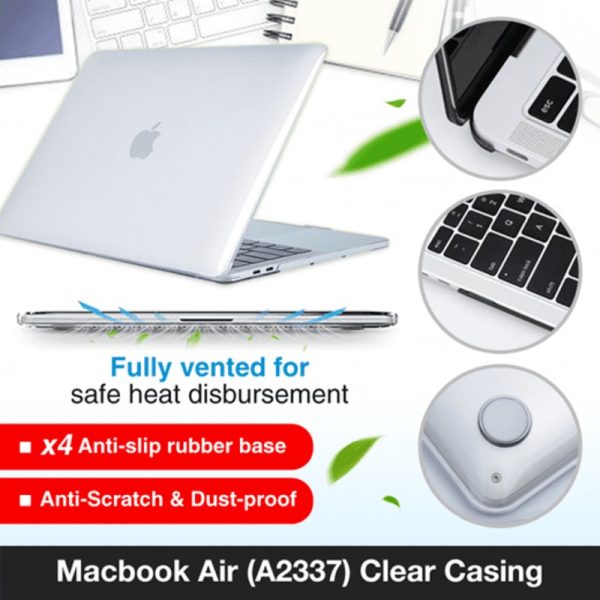 MacBook Top and Bottom Crystal Clear Casing