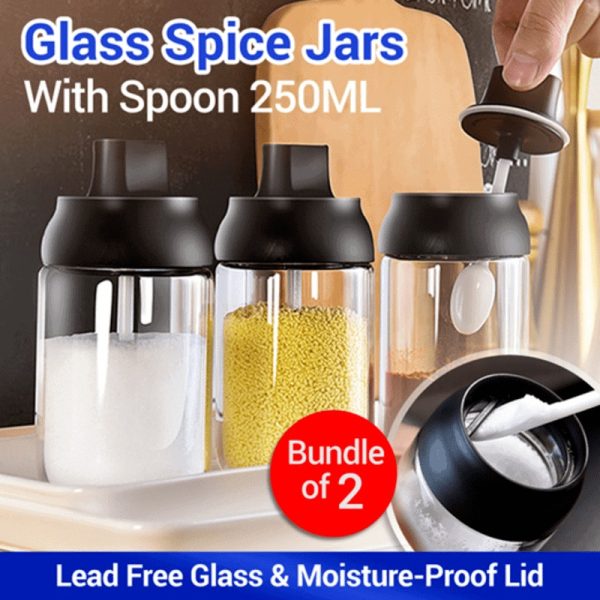 Spice Jar with Spoon