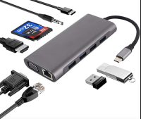 USB C to 11 in 1 Adaptor