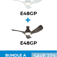 KDK Ceiling Fan Airy Wifi Control E48GP Twin Promo - Image 2