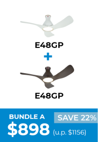 KDK Ceiling Fan Airy Wifi Control E48GP Twin Promo - Image 2