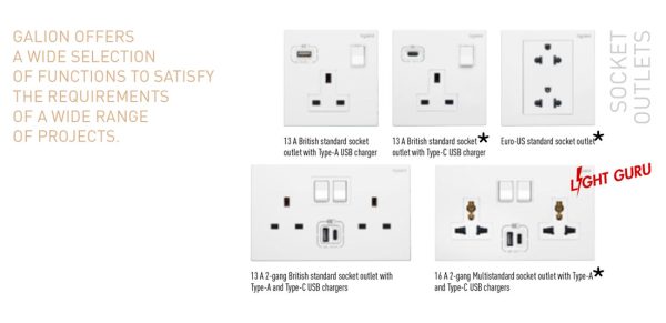 Legrand Galion Stock socket