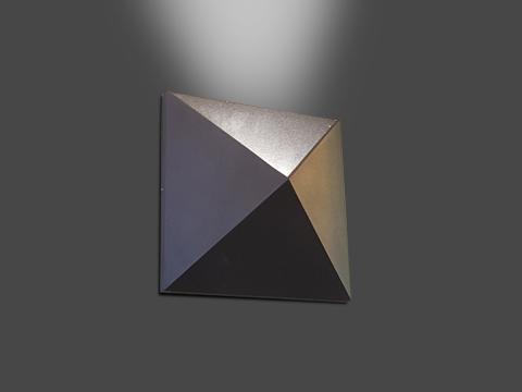 Middleton Wall Light 3D Diamond Black3