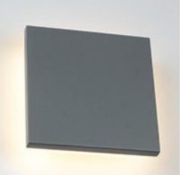 Walline Wall Light - Simple Square Black ( IP65 )