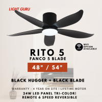 5 Blade DC Ceiling Fan Fanco RITO 5 (optional Smart WIFI) - Image 4