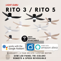 5 Blade DC Ceiling Fan Fanco RITO 5 (optional Smart WIFI) - Image 5