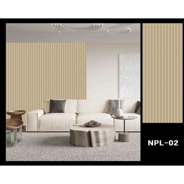 Nature Living Fluted Panel Light Guru NPL 02 Wall