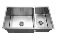 Flush Mount Sink Hachi Stainless Steel - Double Bowl