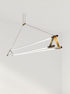 Bold D 1287 Contemporary Linear Pendant Light Luxury