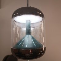 Ember glass JM 302D5323-2 Pendant Light