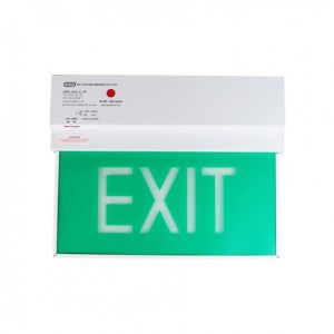 Emergency Exit LED Sign X1 White