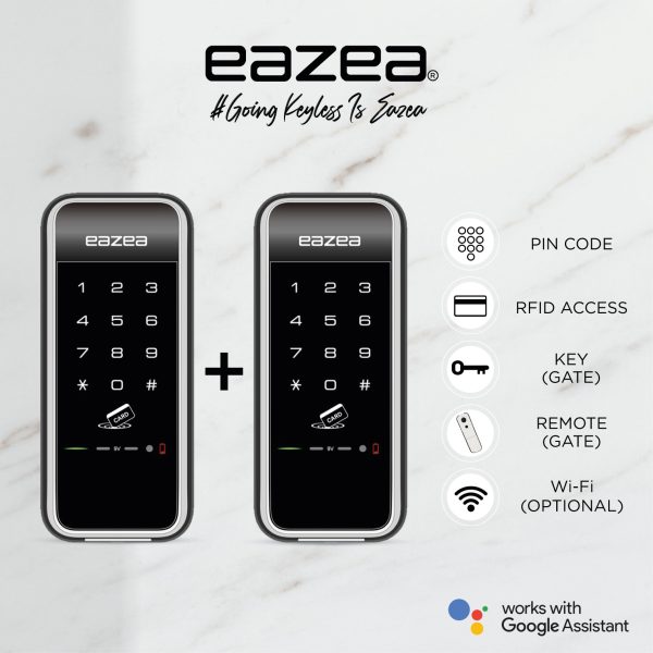 Eazea Tab Digital Door Lock Eazea Tab G Digital Gate Lock