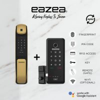 Eazea Touch Push Pull Digital Door Lock + Eazea Duo-G Digital Gate Lock - Image 2