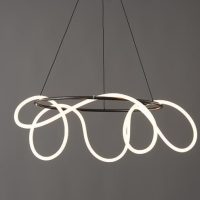 Wavy Curls D7824 Contemporary Ring Pendant - Image 2