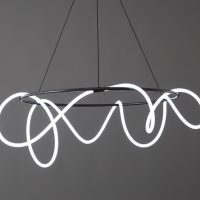 Wavy Curls D7824 Contemporary Ring Pendant - Image 4