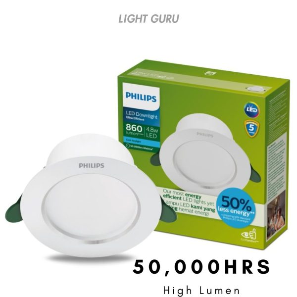 Philips Ultra Efficient 4.8w