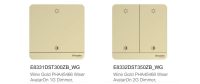 Schneider Wiser AvatarOn Gang Dimmer Wine Gold Zigbee 3.0 Glass Touch Light Guru