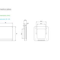 Schneider Wiser Smart Freelocate Switch White Color - Image 2
