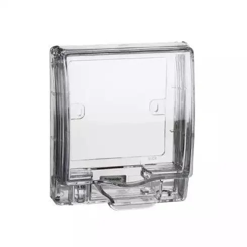 Schneider Kavacha Weatherproof Transparent Socket Cover