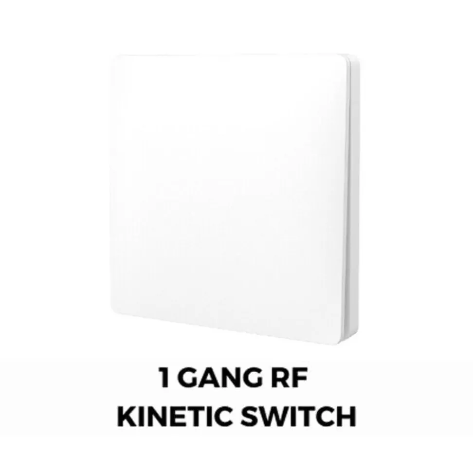 KINETIC SWITCH WIRELESS RF – IP67 WHITE